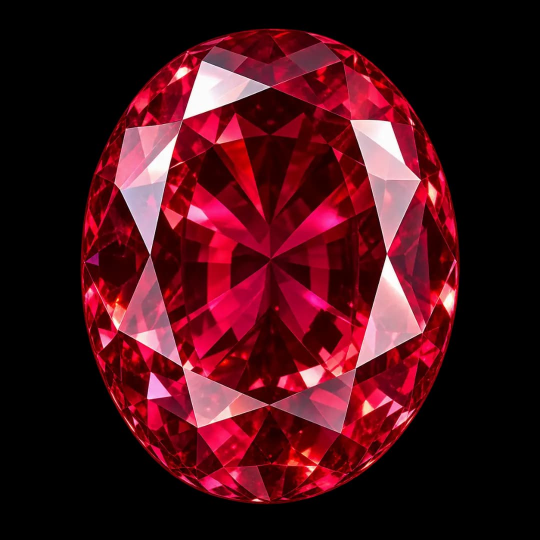 Ruby gemstone